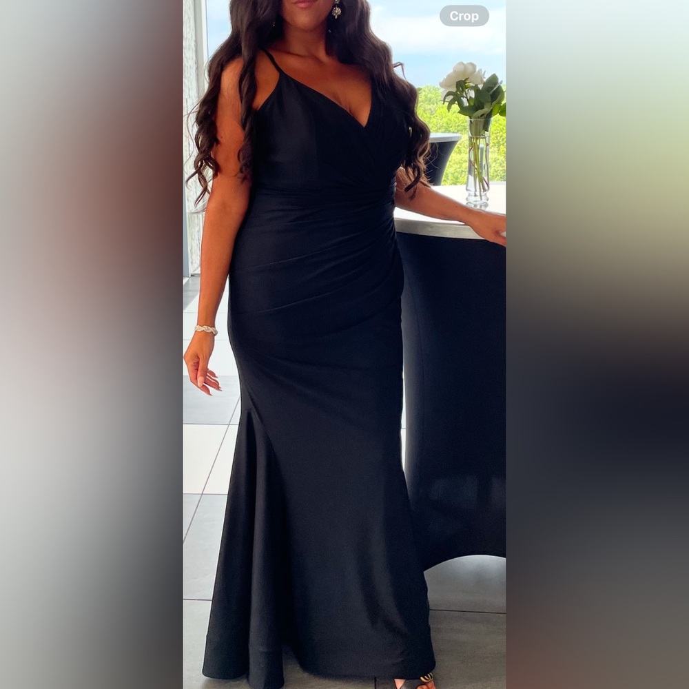 Bari Jay Black Maxi Dress